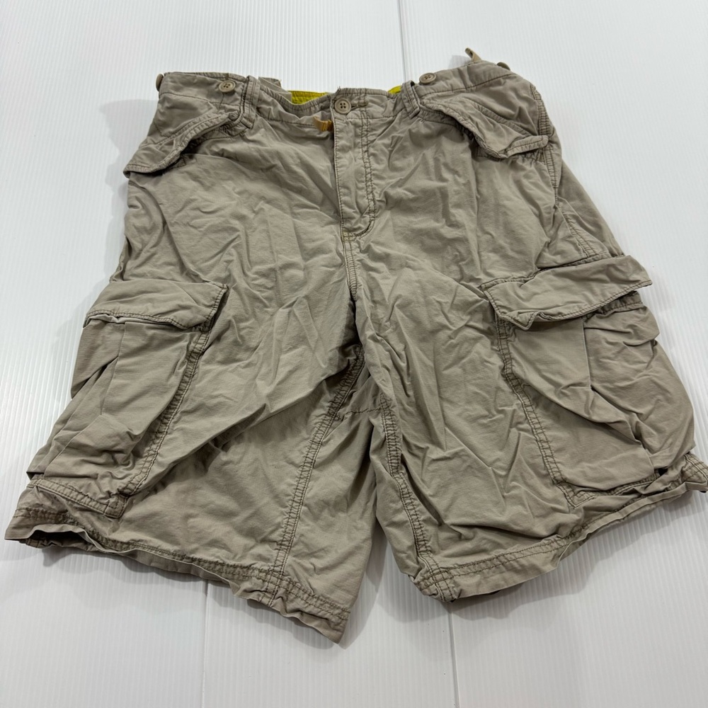 J80.‎ Men's Casual Tan Cargo Shorts (34)